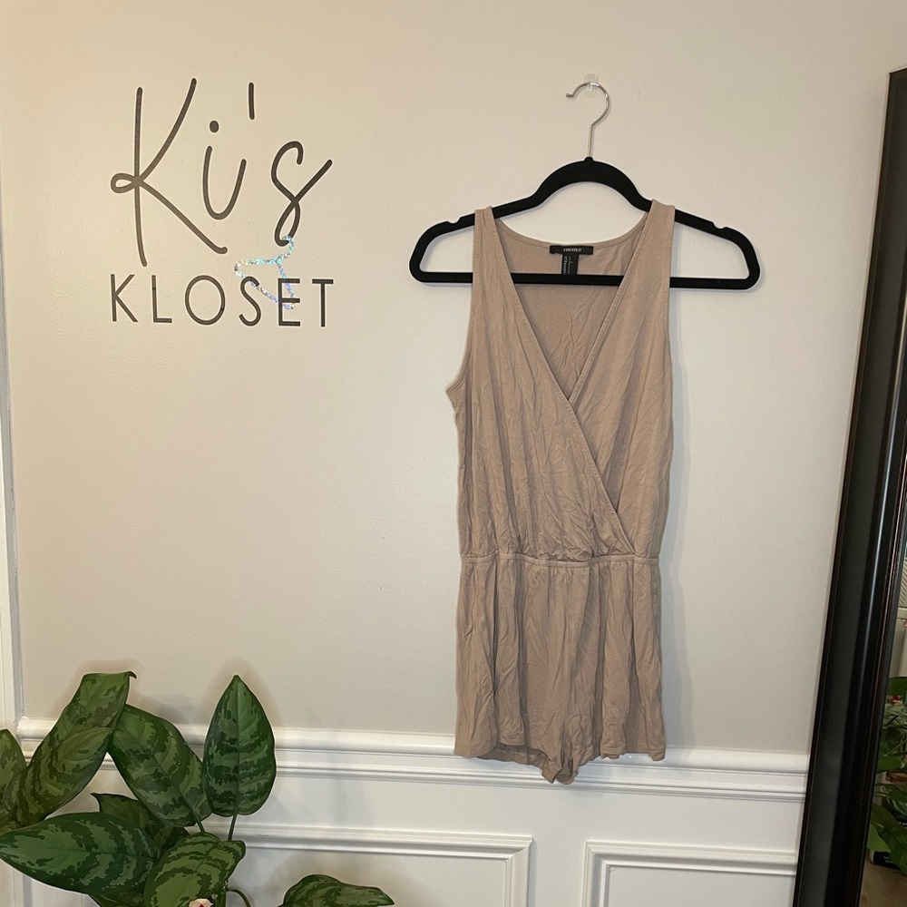 Beige Romper
